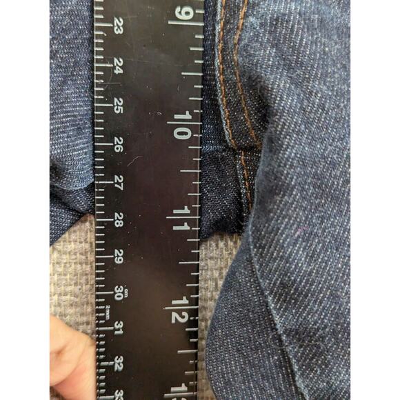 Calvin Klein Blue Jeans Size 8 Straight Leg Stretch -0125G200 - Picture 4 of 7